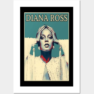 Poster green diana ross Posters and Art